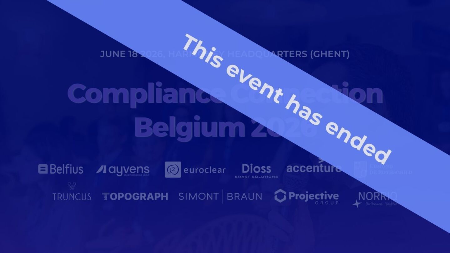 20260618 Compliance Connection Belgium 2026 ended